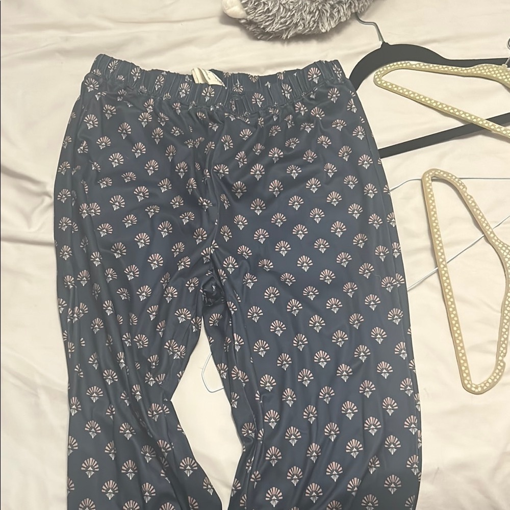 Floral Patterned Pants